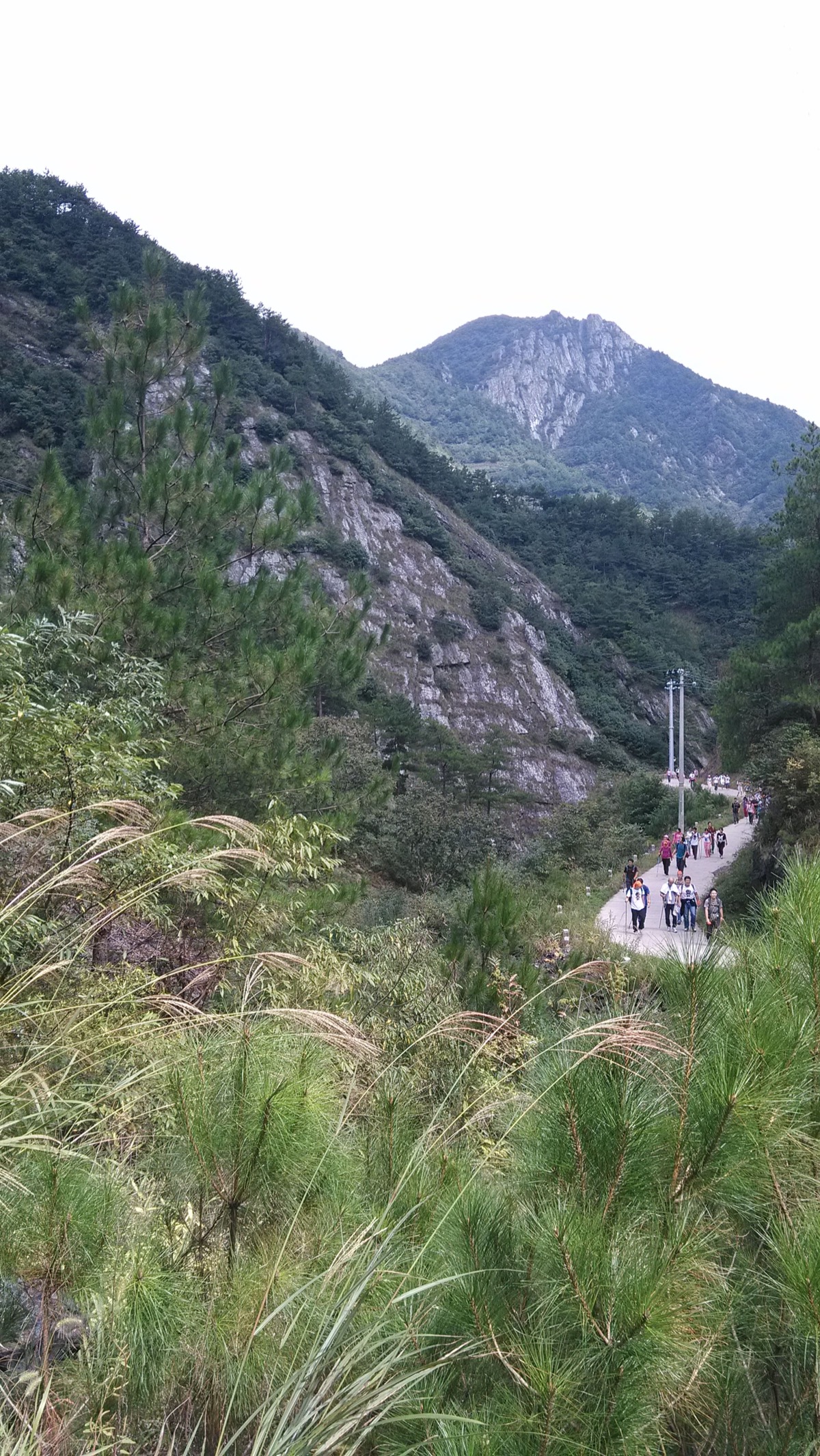 行在平地