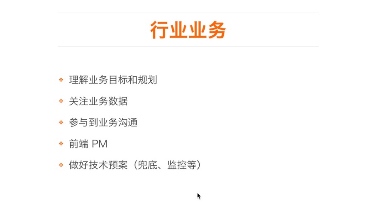 行业业务